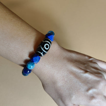 THE AETHERIS Modern Dzi Bracelet
