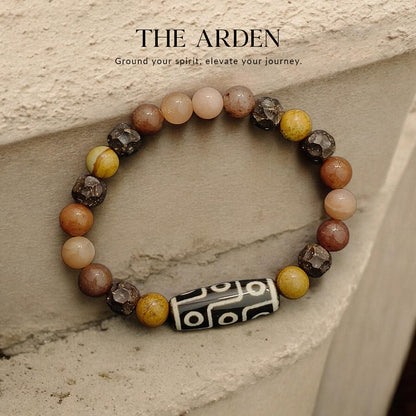 THE ARDEN Modern 9-Eye Dzi Bracelet