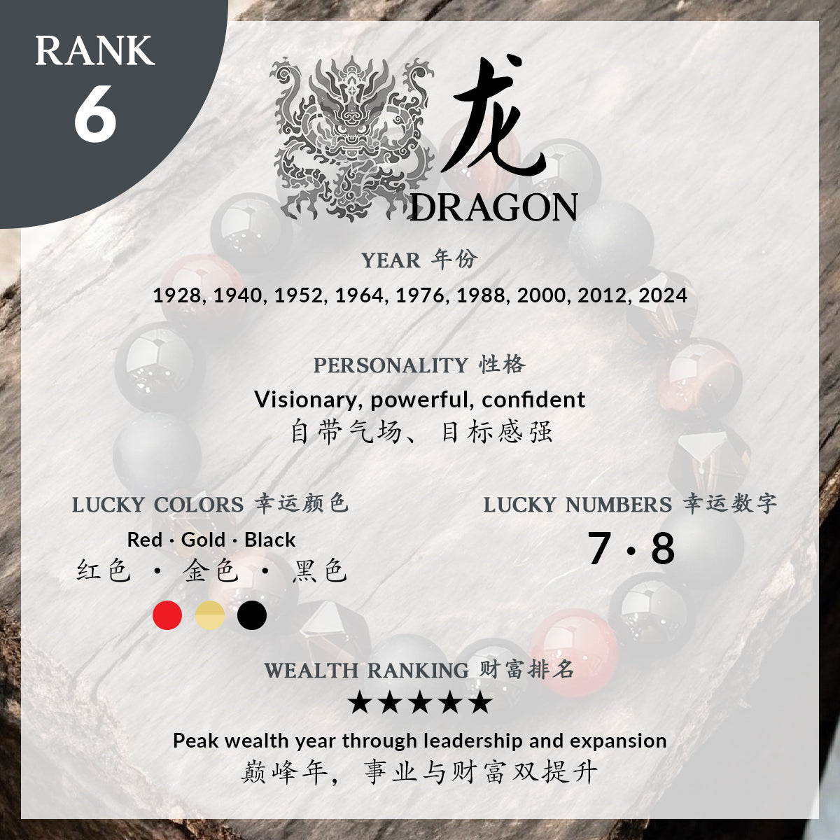2026 ZODIAC - DRAGON