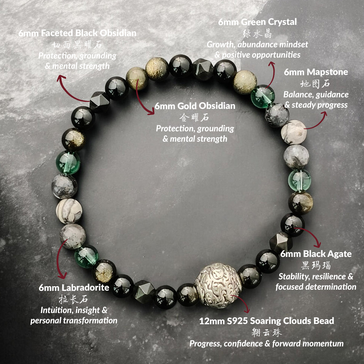THE ELEVAR Crystal Bracelet