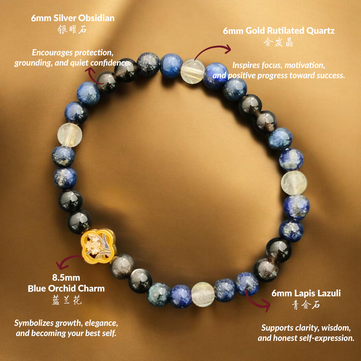 THE FLORIS Crystal Bracelet