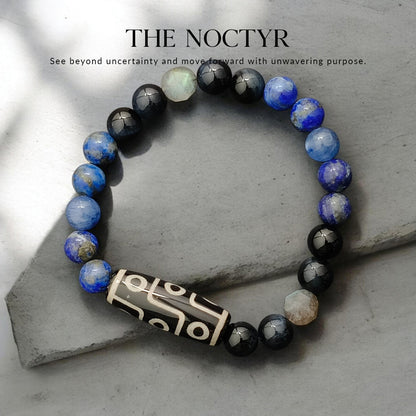 THE NOCTYR Modern 9-Eye Dzi Bracelet