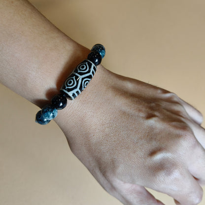 THE OBSCURA Modern Dzi Bracelet