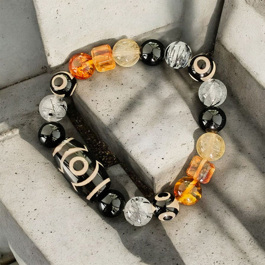 THE ORIVRA Modern Dzi Bracelet