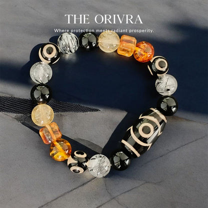 THE ORIVRA Modern Dzi Bracelet