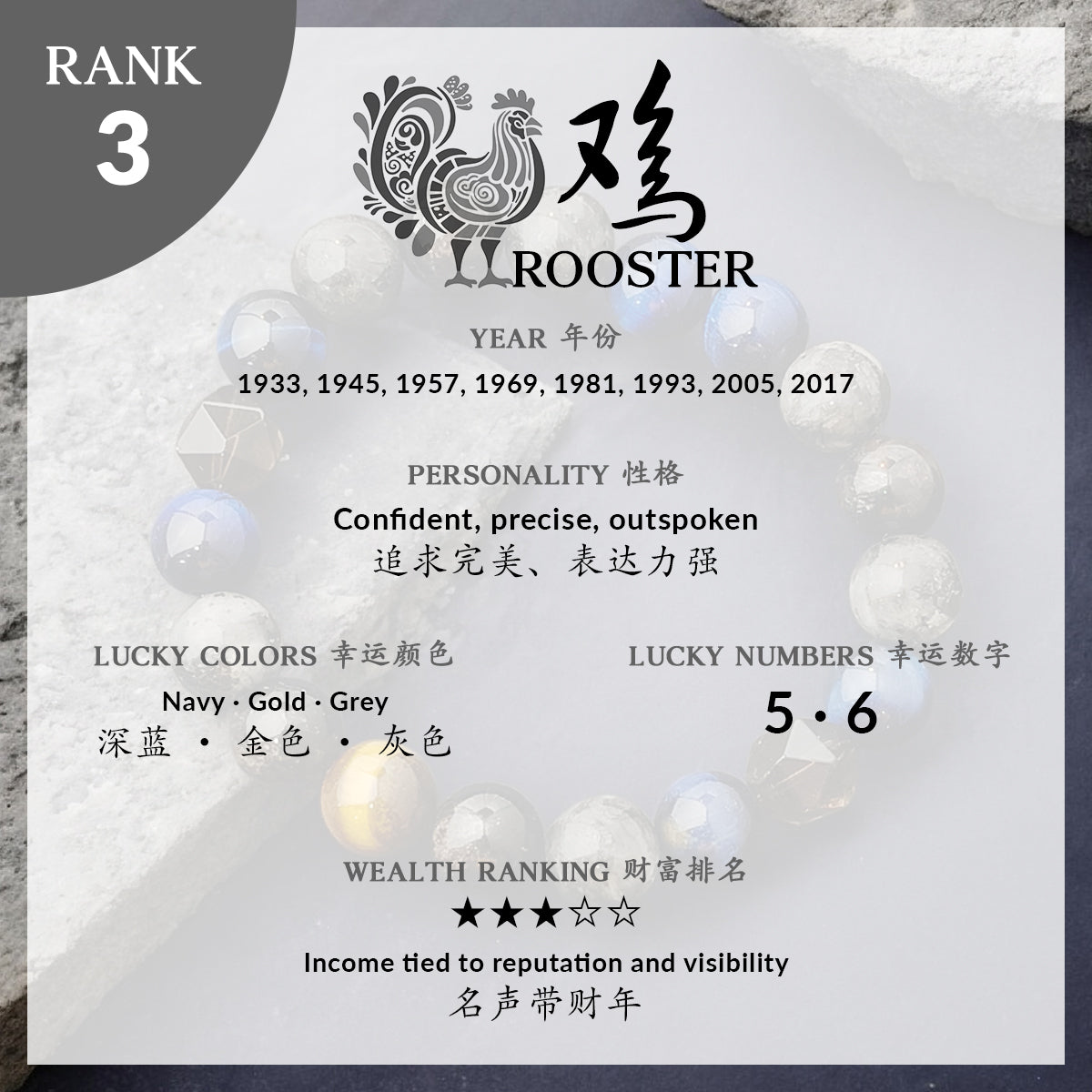 2026 ZODIAC - ROOSTER