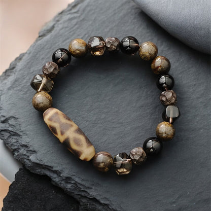 THE ROOTED Modern Dzi Bracelet