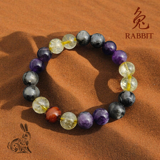 2025 ZODIAC - RABBIT 10mm The Harmonious Dream Bracelet