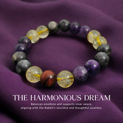 2025 ZODIAC - RABBIT 10mm The Harmonious Dream Bracelet