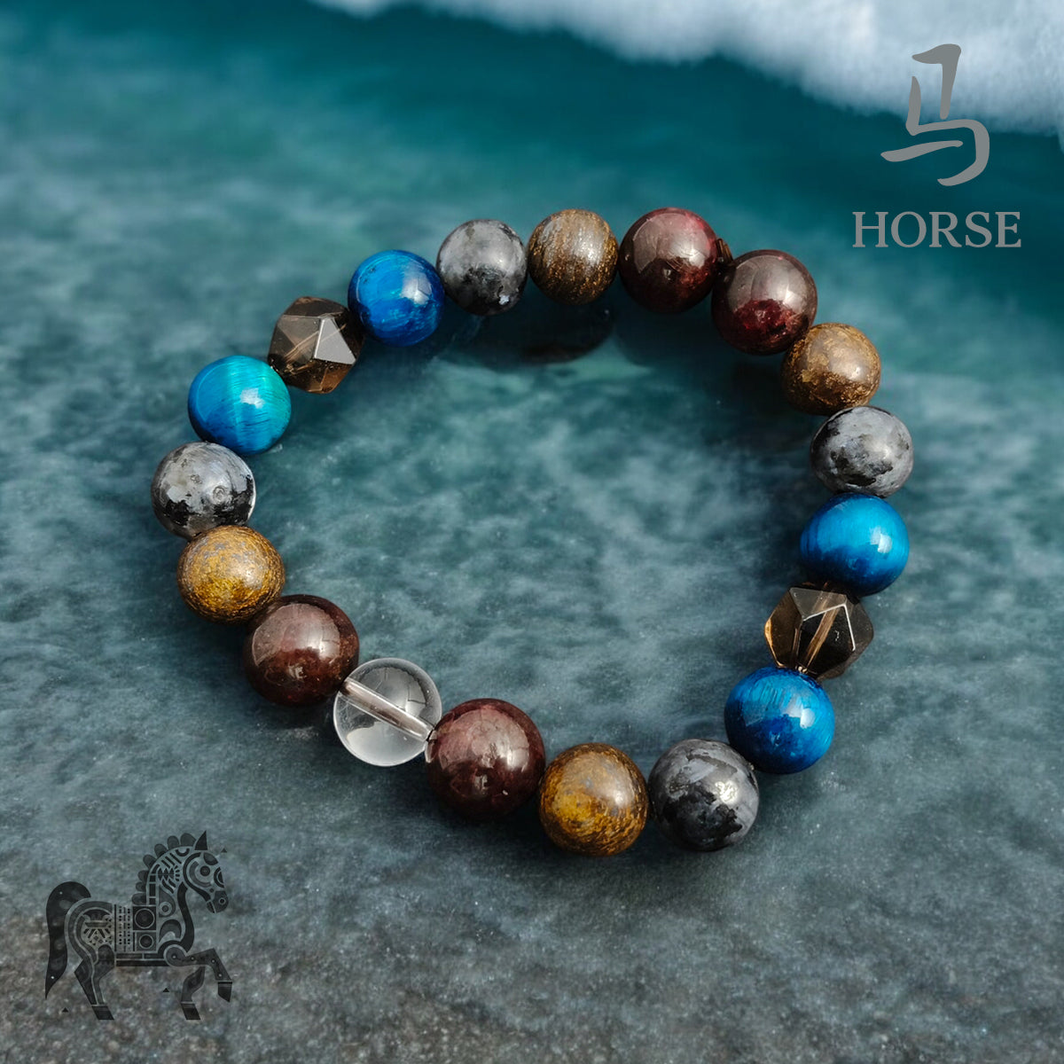 2025 ZODIAC - HORSE 10mm The Free Spirit Bracelet